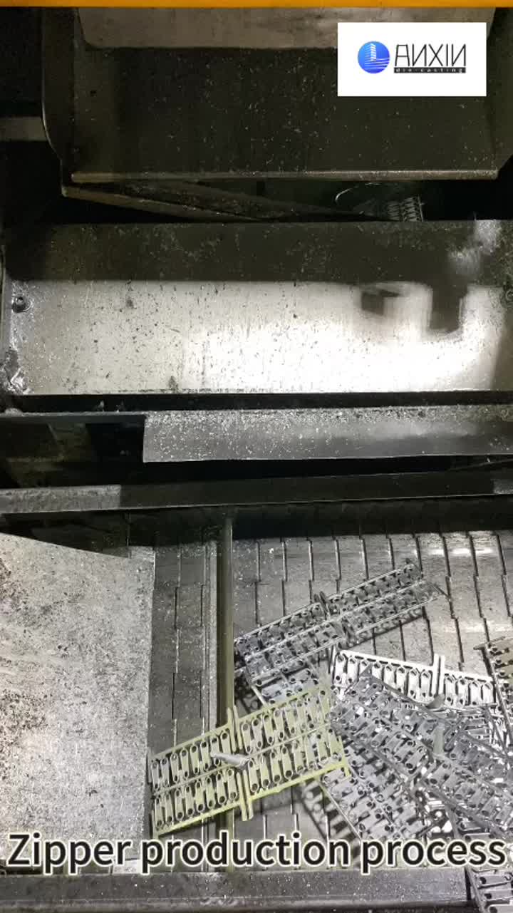 Zipper production process