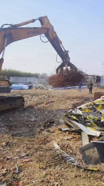 scrap metal press recycling machine