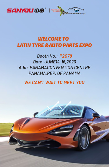 Sanyou Dissan attend to Latin Tyre & Auto Parts Expo