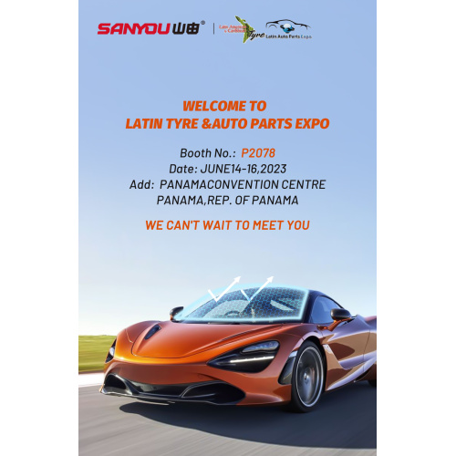 Sanyou Dissan attend to Latin Tyre & Auto Parts Expo