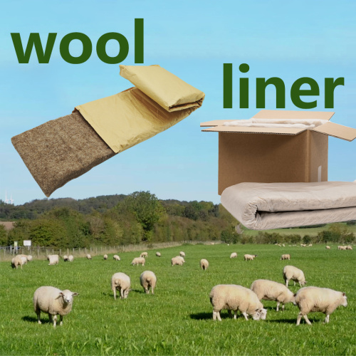 Global Green Packaging presenta solución de revestimiento de lana sostenible para envío de cadena de frío