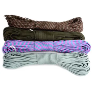 100FT Outdoor Survival 550 Paracord Polyester 4mm Paracord Rope1