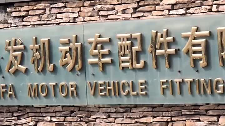 Vídeo da empresa Hongfa - principalmente peças automotivas, nome da empresa