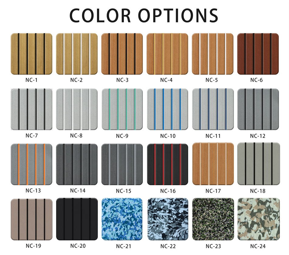 eva floor color option