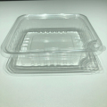 Clear PET Plastic Tamper Evident Square Containers - 8oz to 64oz1
