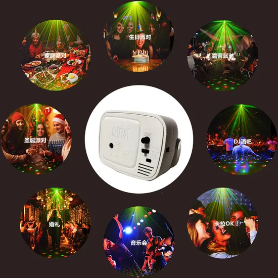 RGB Mini TV Láser Light para DJ Club Bars1