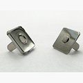 18mm/14mm Square Ultrastrong Magnetic Metal Button Round Electroplated Bag Buckle1