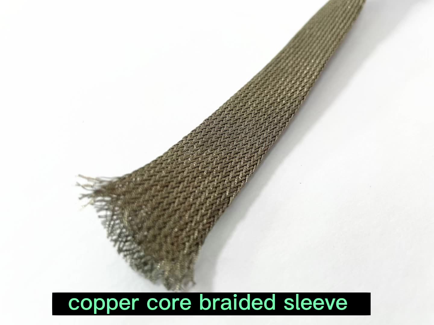 Copper core braided sleeve  Split Sleeving for USB Cable Power Cord Audio Video Cable1