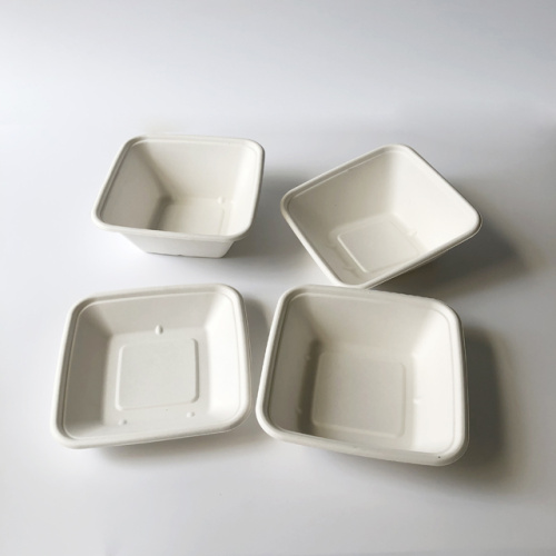 Square sugarcane pulp trays