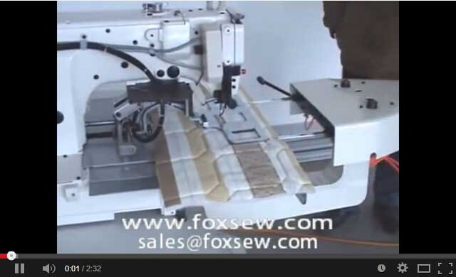 Mattress Handle Strap Tacking Machine