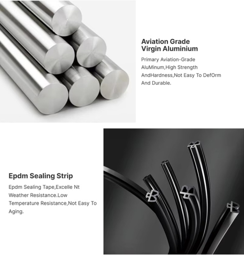 Aluminum alloy window frame production process