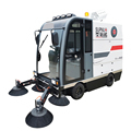 SBN-2000BW Road Floor Driving Sweeper Machine - Dry and Water Fully Enclosed Cab with Fog Cannon For Sale1