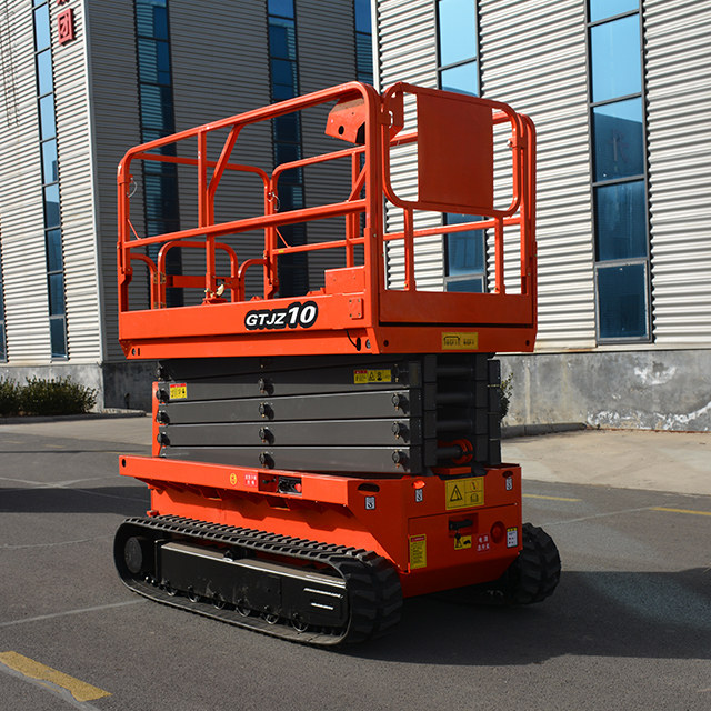 track scissor lift