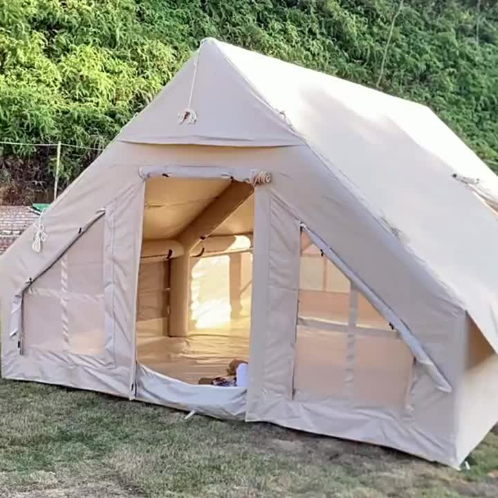 Outdoor inflatable tent