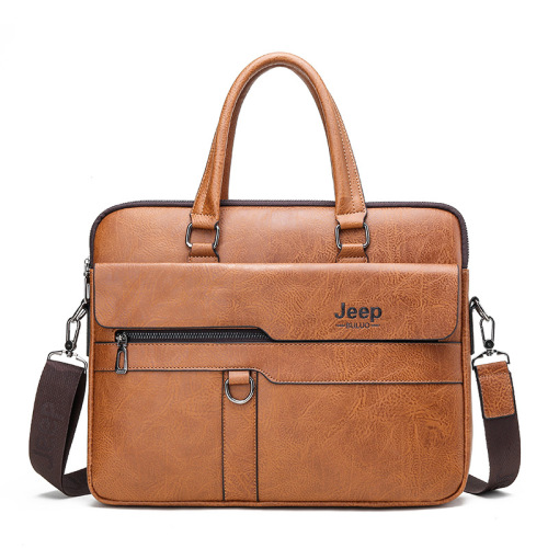 pu leather briefcase for men