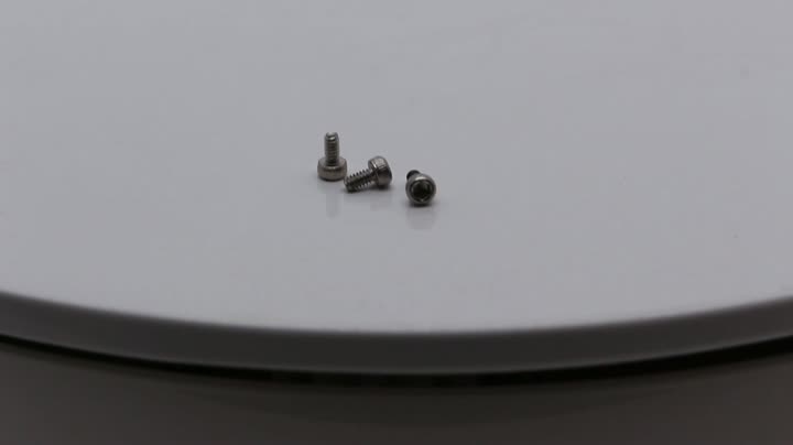 DIN912 M1.6*3 SUS Washed Bright Hexagon Head Socket Cap Screws (Roll Flowed)