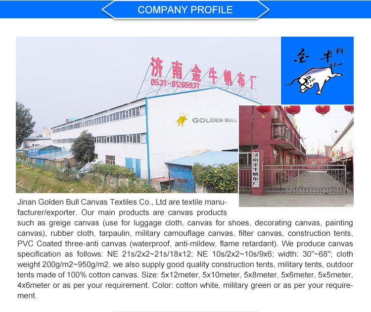 Jinan Golden Bull Canvas Textiles Co.,LTd