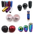 Universal Custom Gear Shift Knob for Honda - Burnt Blue Shifter Stick Lever Aluminum Racing JDM Carbon Fiber1