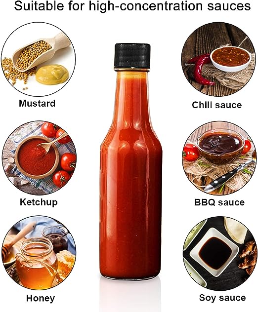 Sauce Bottles Glass 250ml