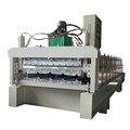 Double Layer Trapezoid IBR Roof Tile Rolling Forming Machine for Color Steel Roofing Production1
