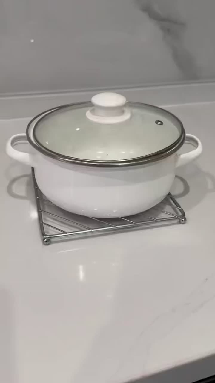 Tapete de vaso quadrado