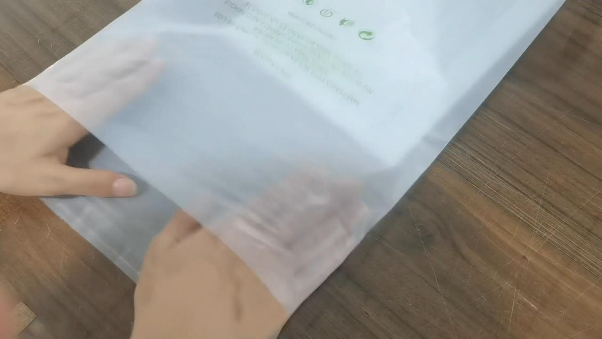 Heat sealing detection-Clothing bag