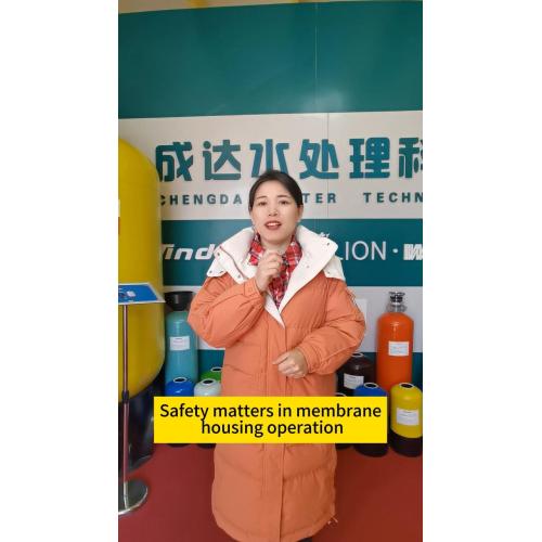 Safety matters in membranehousing operation