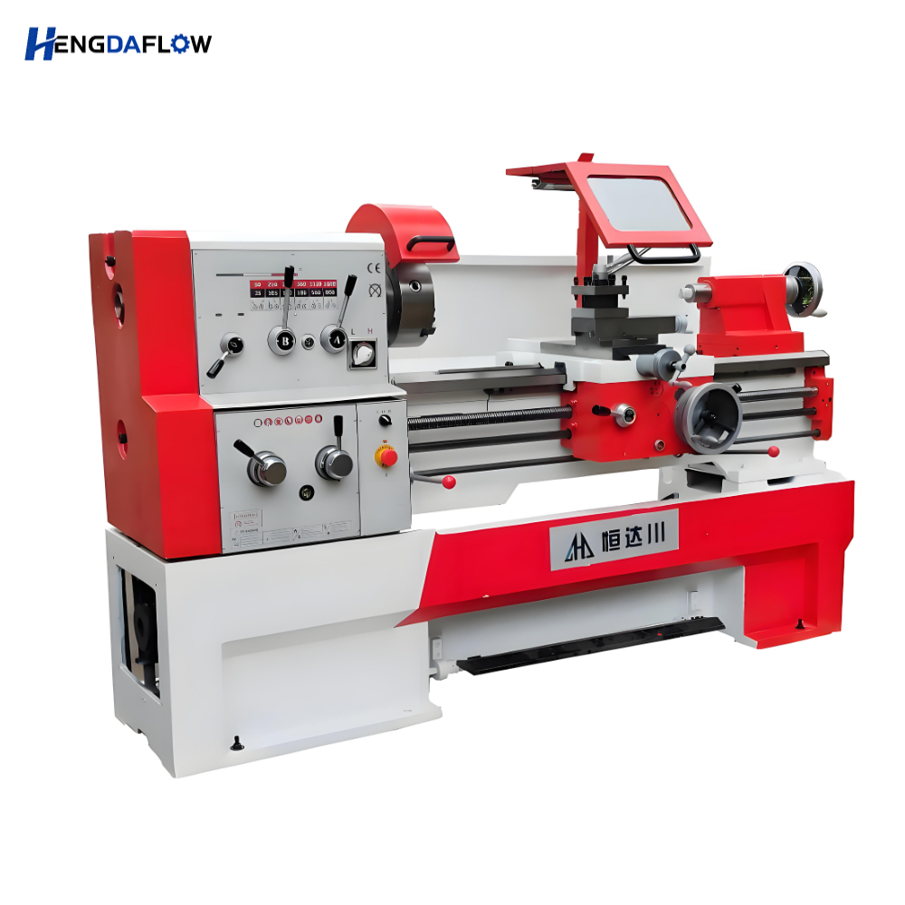 Tornio manuale ad alta precisione per la lavorazione dei metalli