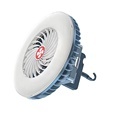 Portable Waterproof Lithium Battery Power Bank Fan with LED Light: Ideal for Outdoor Camping, Hiking and More1