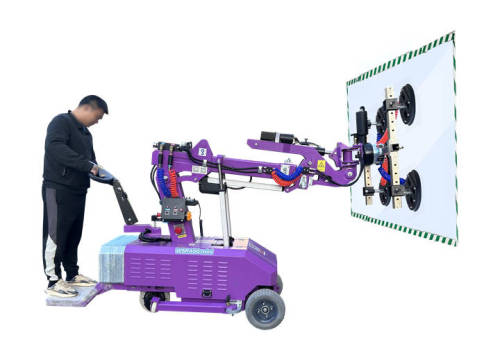 [Geüpgraded] Nieuw glaszuigbeker Installatievoertuig WSR-400mini: compacte maat, 400 kg Laadcapaciteit