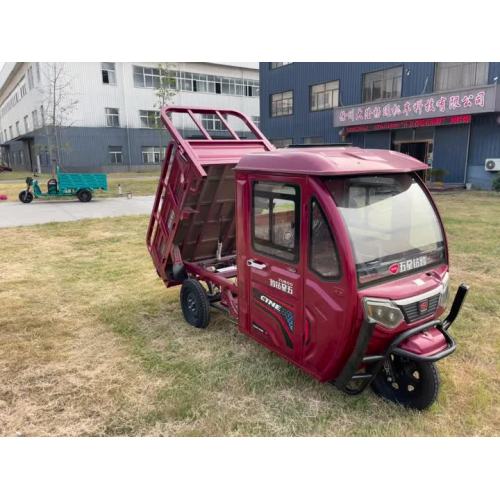 Triciclo eléctrico de semi-cabina