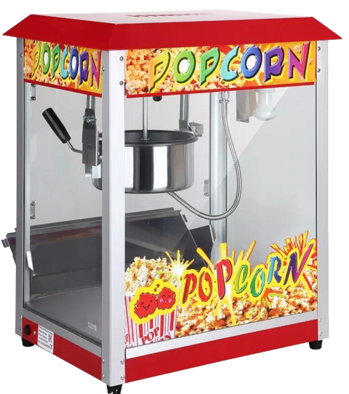 Onze popcornmachine is een uitstekende keuze voor popcornliefhebbers. Hier zijn enkele uitstekende functies