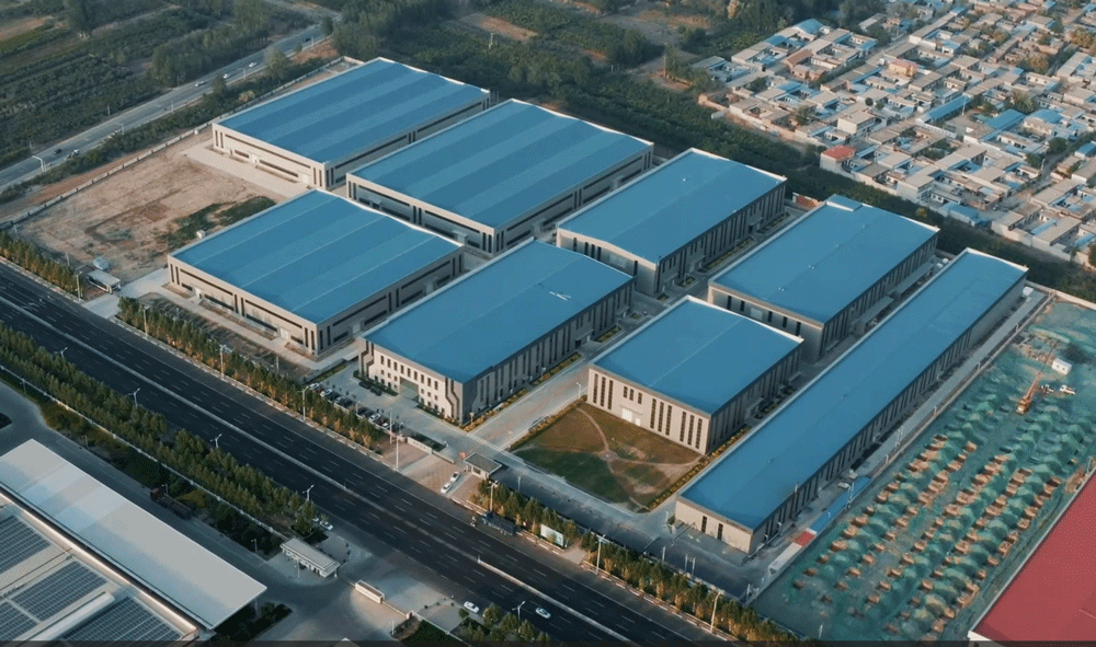 Aerial view of the factory-1