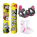 Custom Freestyle Snowboard with Wood Core and Park Camber for Winter Sports1