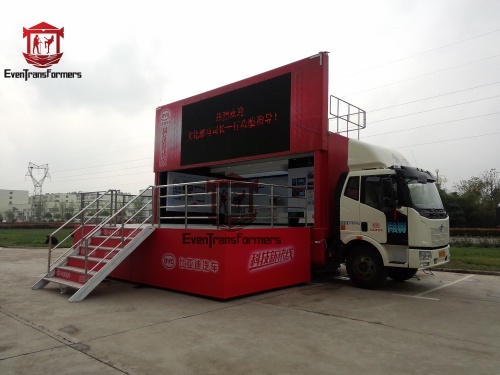 Mobile LED Roadshow -Lkw schafft einen hervorragenden kommerziellen Wert für Unternehmen.