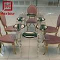 Transparent Acrylic Wedding Event Table for Banquet Parties1