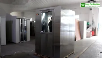 Double Person SUS304 Air Shower1