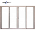 Large Double Tempered Aluminum Patio Door with Concealed Stacking Sliding Glass Pocket Exterior Soundproof Doors1