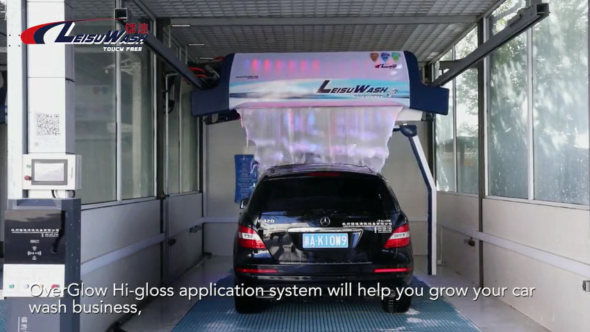 Leisu Wash 360 Enterprise Touchless Car Wash System 