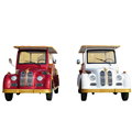 Vintage Luxury Wedding Electric Golf Cart - Retro Classic Street Legal Antique Transportation1
