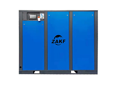 What is the working principle of two stage compressor?