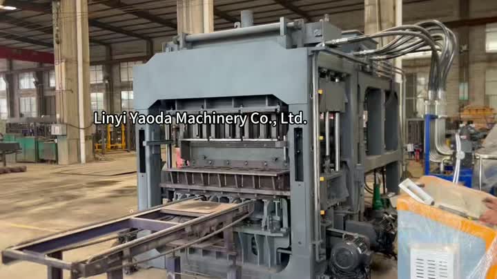 Крупномасштабная гидравлическая полностью автоматическая линия по производству кирпича