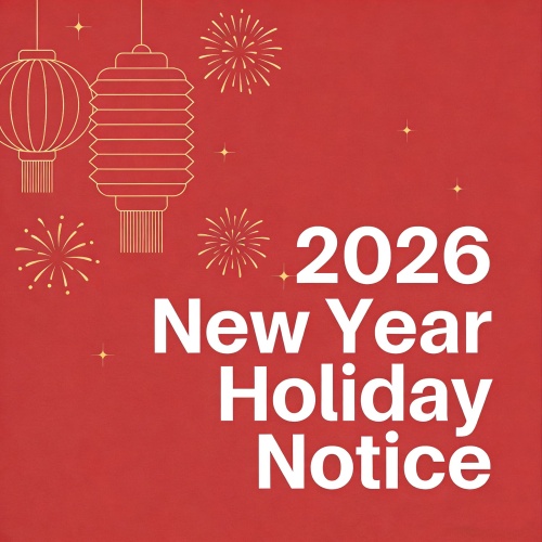 Aviso de vacaciones de Año Nuevo 2026 - AHD Polymer Group