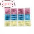 Waterproof 200pcs Heat Shrink Wire Connector Set for Automotive and Marine DIY Projects1