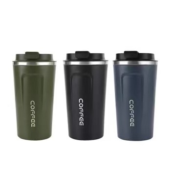 12oz insulated coffee tumbler with flip cover