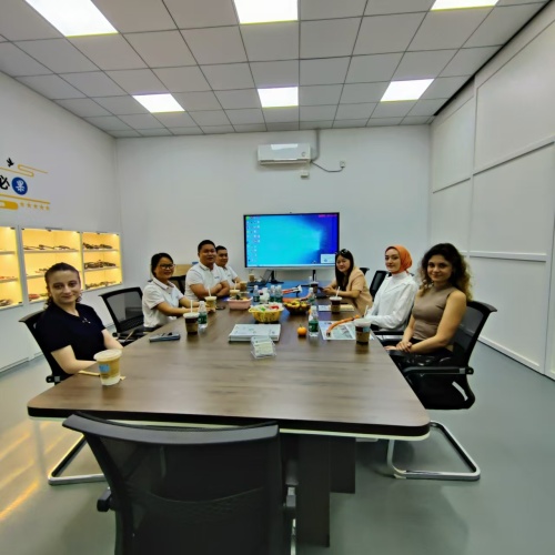 Turkish customers inspected Sejow Wiring Harness Division