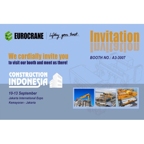 Eurocrane Shines at Jakarta International Expo with Comprehensive Crane Solutions
