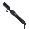 Custom Logo Black Rhinestone Hot Comb Hair Straightener with LCD Display1
