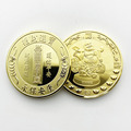 Custom Metal Gold Silver Plated Souvenir Gold Maple Leaf Angel Coin1