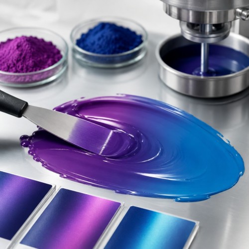 Formulación de tintas termocrómicas reversibles: controles de umbral de temperatura y tamaño de partículas